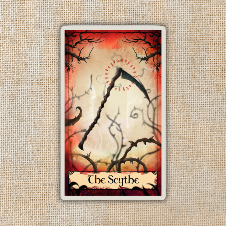 Scythe Card Sticker | One Dark Window