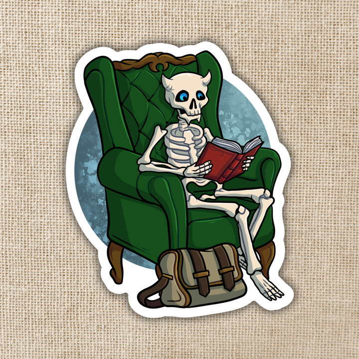 Satchel the Homunculus Sticker | Bookshops & Bonedust