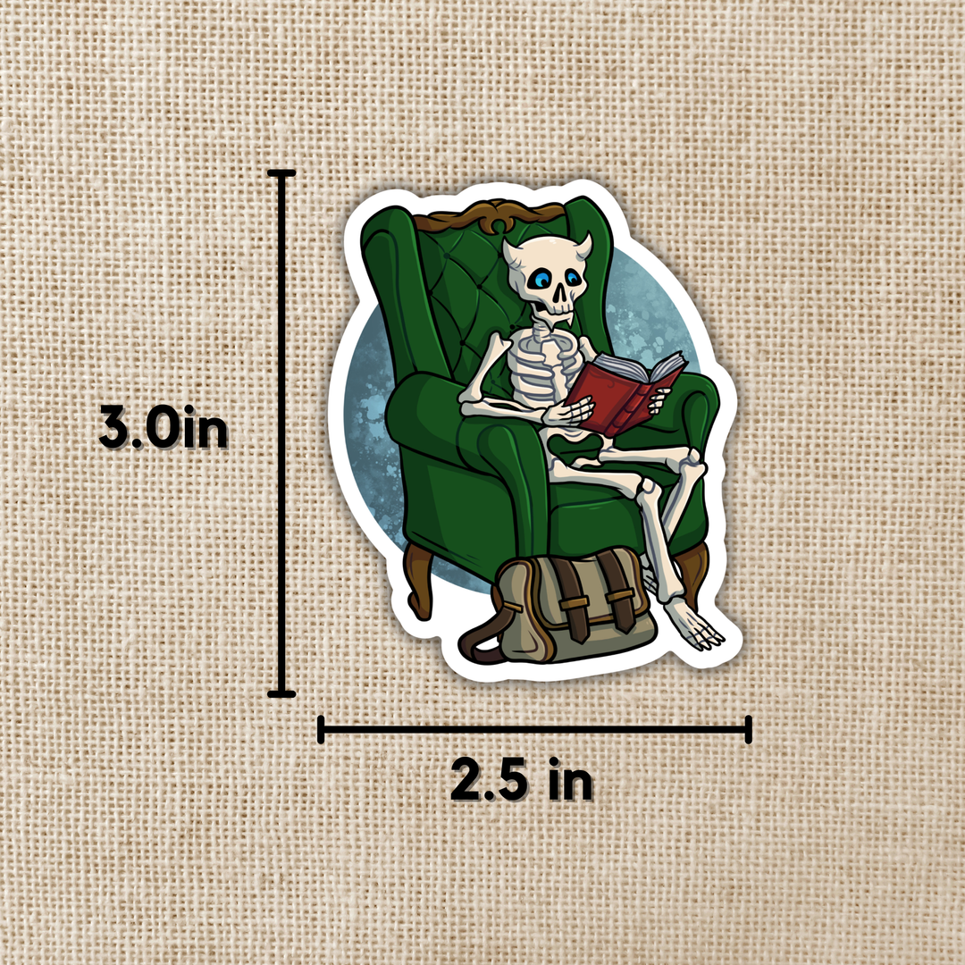 Satchel the Homunculus Sticker | Bookshops & Bonedust