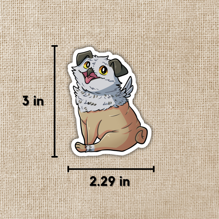 Potroast the Gryphet Sticker | Bookshops & Bonedust