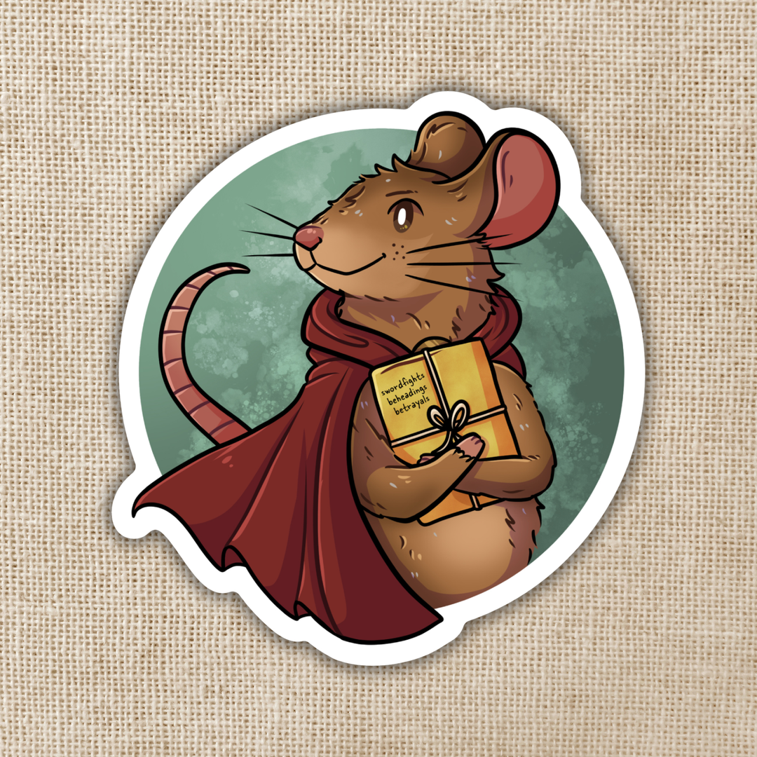 Fern the Rattkin Sticker | Bookshops & Bonedust