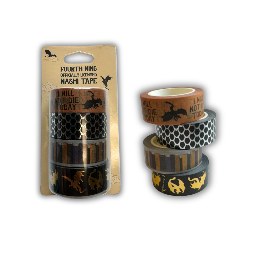 Fourth Wing 4-Pack Washi Tape
