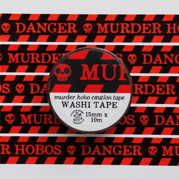 Murder Hobo Washi Tape