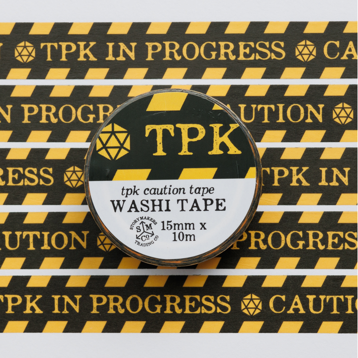 TPK in Progress Washi Tape
