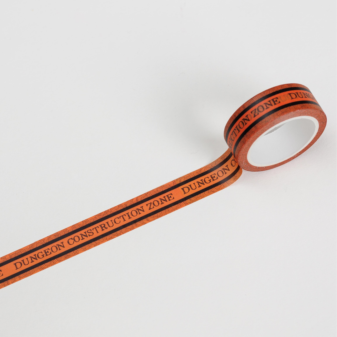 Dungeon Construction Zone Washi Tape