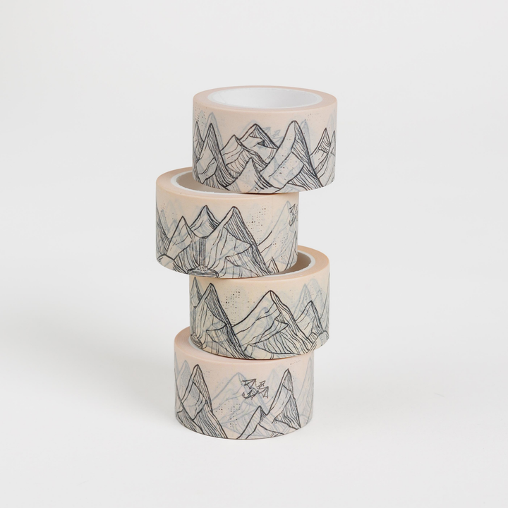 Fantasy Mountain Range Washi Tape - Mapmaker Series