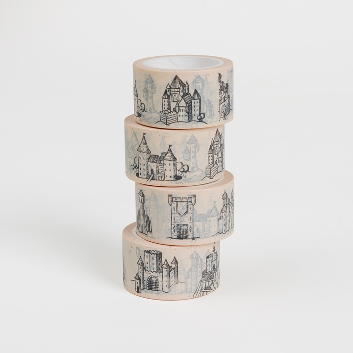 Fantasy Castles & Towers Washi Tape - Mapmaker Series