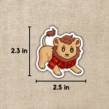 Load image into Gallery viewer, Brave Wizard House Mascot Sticker
