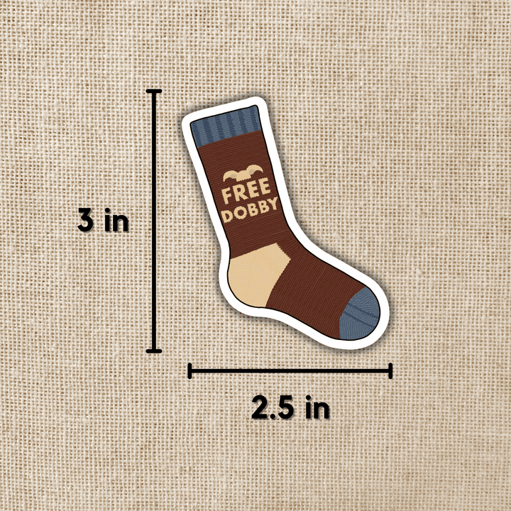 Free Dobby Sock Sticker