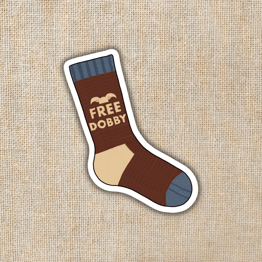 Free Dobby Sock Sticker