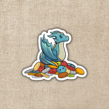 Load image into Gallery viewer, Theodore Wyvern with Button Hoard Sticker | TJ Klune Inspired
