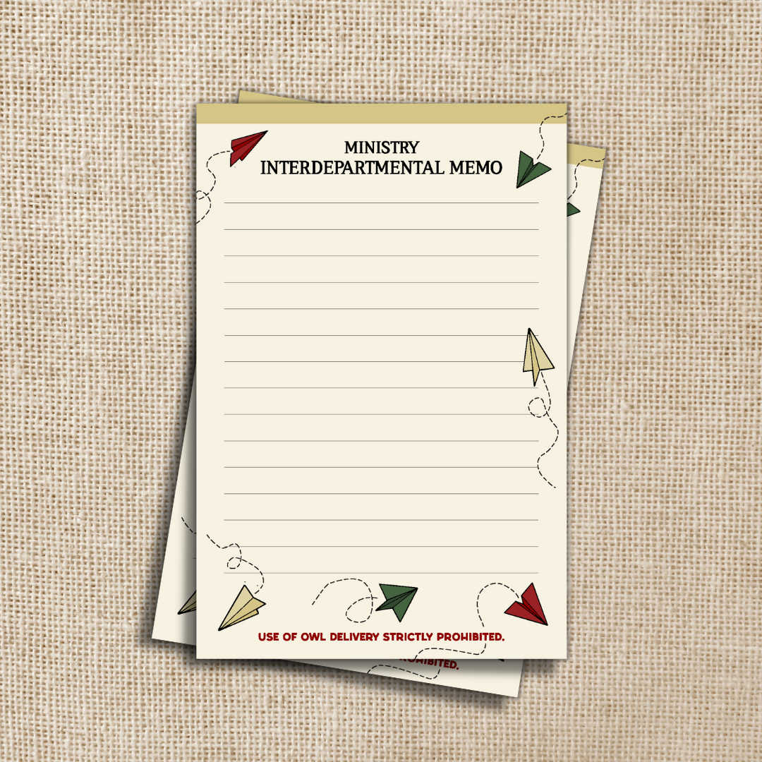 Interdepartmental Memo Notepad - 4x6"