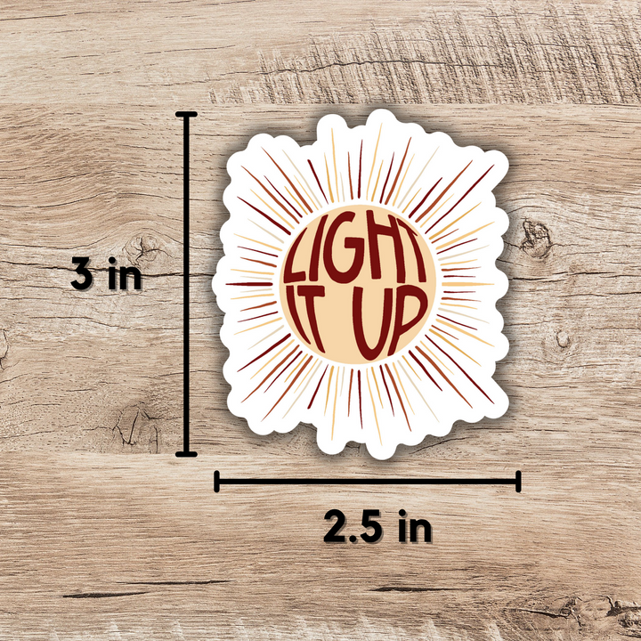 Light It Up Sticker | Crescent City House of Earth and Blood Inspired
