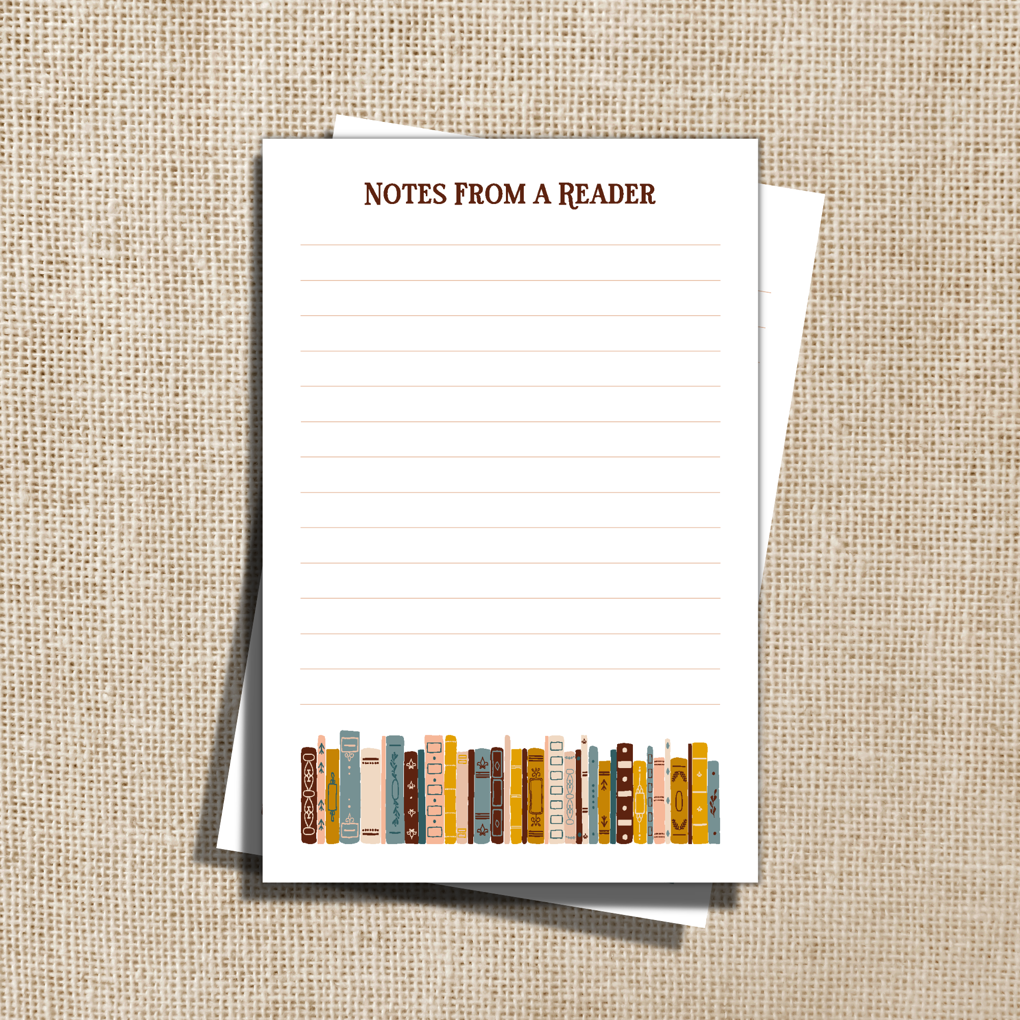 Notes From a Reader Notepad | Kingdom of Threads