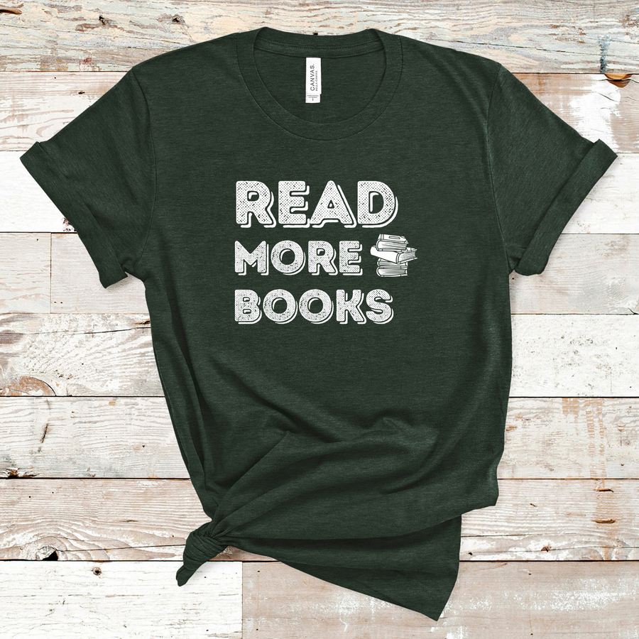 Read More Books T-Shirt – Kingdom of Threads