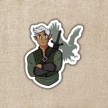 Load image into Gallery viewer, Rowan Whitethorn Sticker | Throne of Glass
