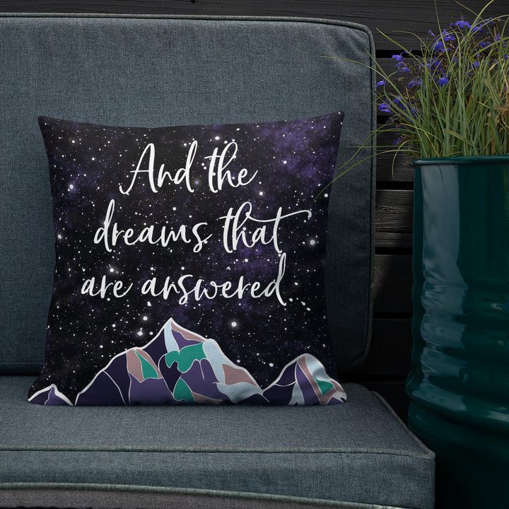 To the Stars Who Listen Pillow