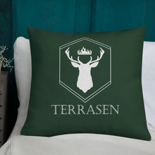 Load image into Gallery viewer, Terrasen Kingdom Emblem Pillow
