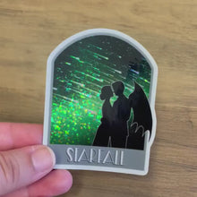 Load and play video in Gallery viewer, Rhys &amp; Feyre Starfall Holographic Sticker
