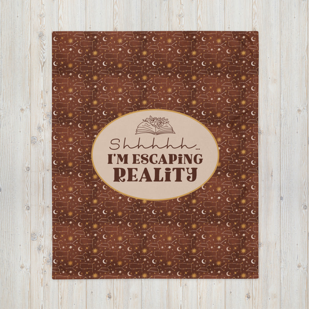 Escaping Reality Reading Blanket